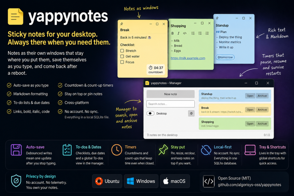 YappyNotes
